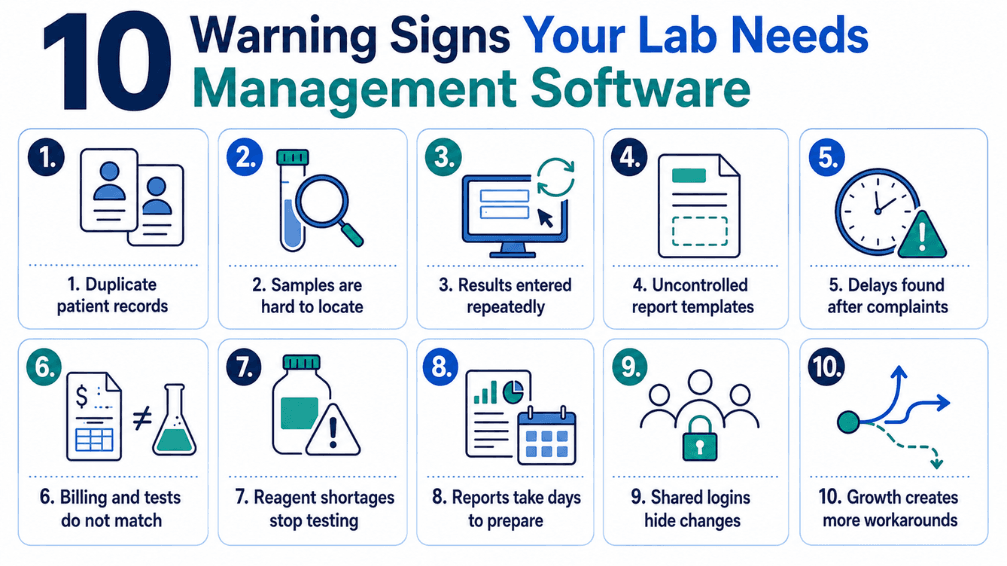 10 Signs Your Laboratory Needs Management Software