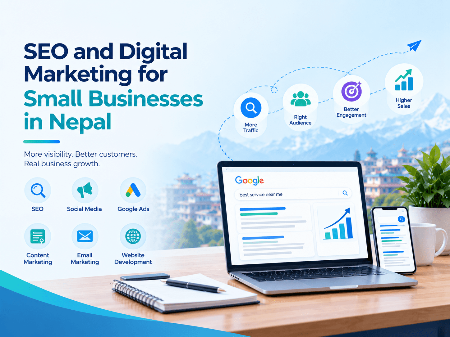 SEO and Digital Marketing for Small Businesses in Nepal