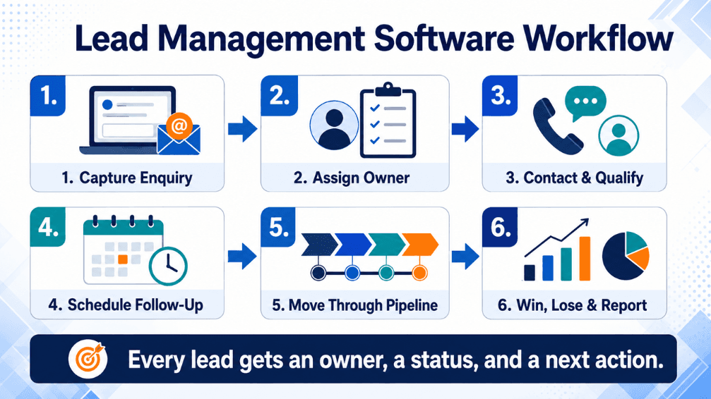 Lead Management Software Workflow
